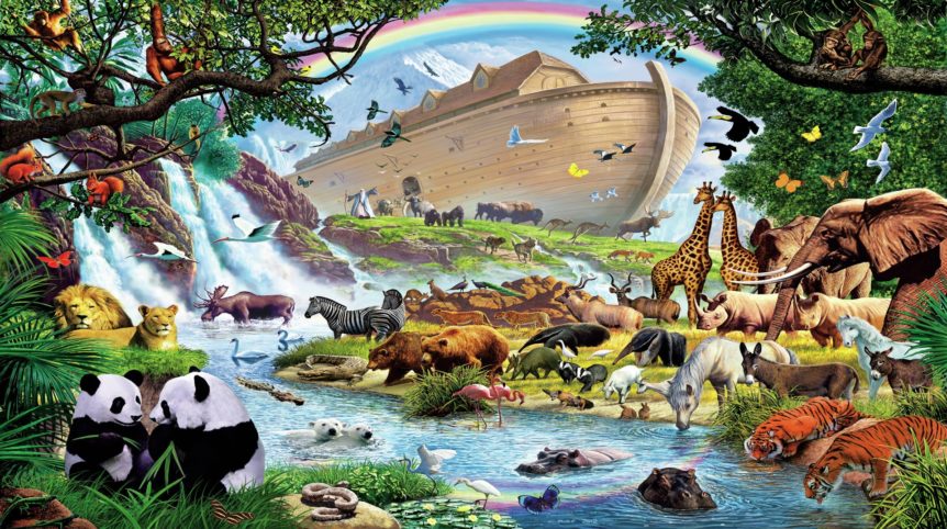 Noah's Ark - After The Flood Hd HD Desktop Background - Aleph Tav ...